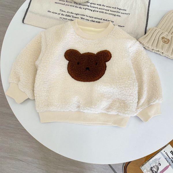 毛絨絨也可愛泰迪熊上衣 