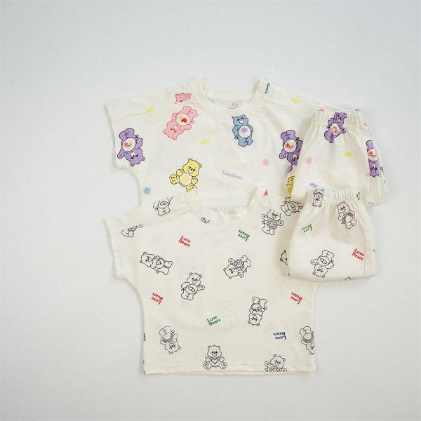 彩虹小熊短袖套裝 