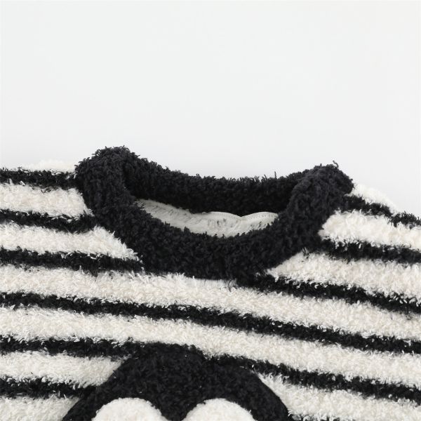 暖呼呼企鵝加絨連身衣 