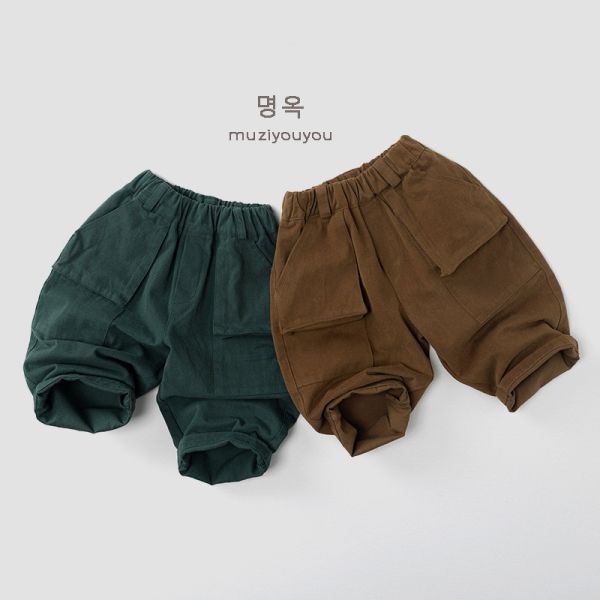 特別色系寬鬆休閒長褲 
