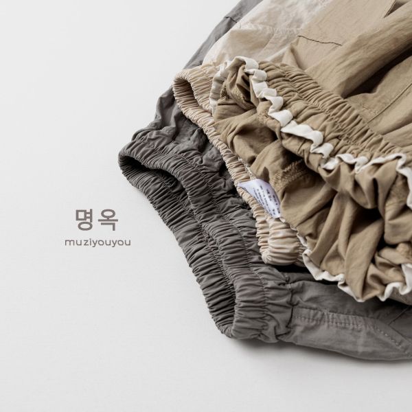 工裝兩節戶外感縮口褲 