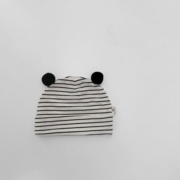 小瓢蟲條紋套頭帽 