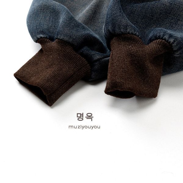 Good Luck 小熊口袋縮口褲 