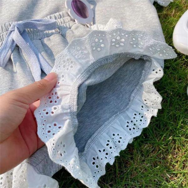 休閒也可以很質感！花邊套裝 