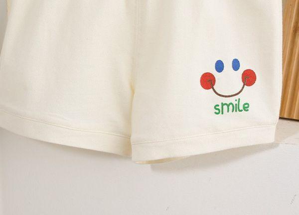 害羞臉休閒短袖套裝 