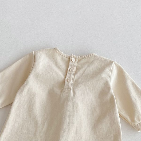 飛行狗字母口袋連身衣 