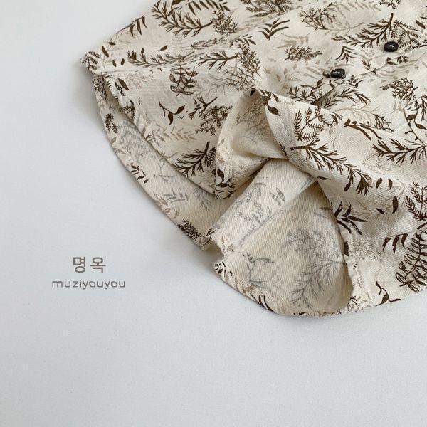 乾燥樹葉日系短衫 