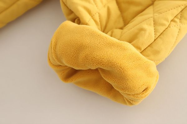 禦寒蓬蓬暖冬菱格套裝 