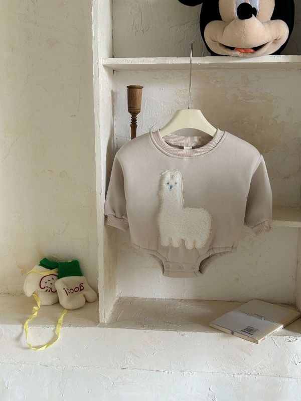 可愛綿羊加絨包屁 