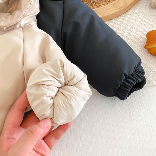 小小兔臉超萌夾棉外出服 
