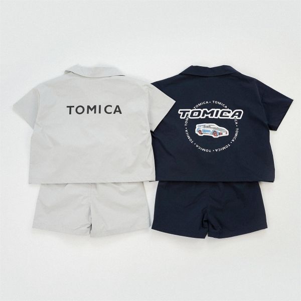 TOMICA挖土機短袖套裝 