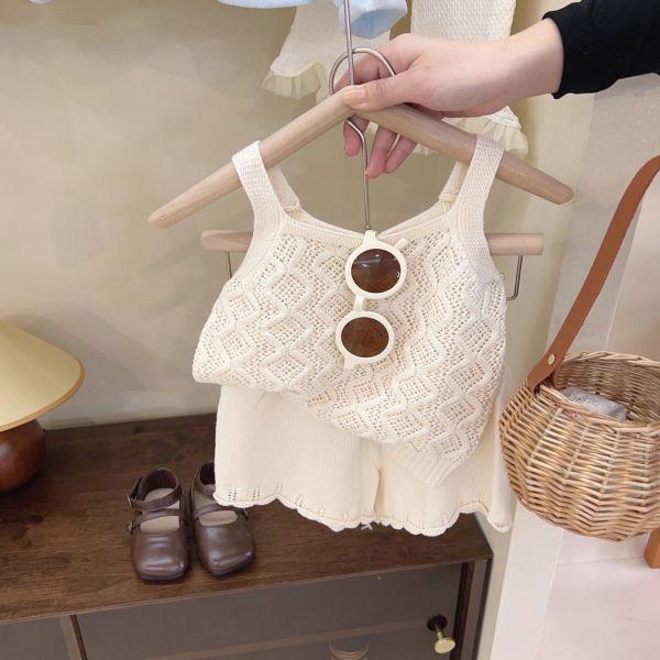 夏天浪漫款！針織吊帶套裝 