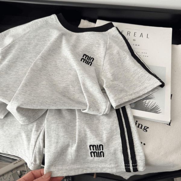 minmin滾邊休閒套裝 