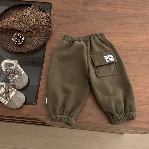 貓咪活頁口袋棉褲 