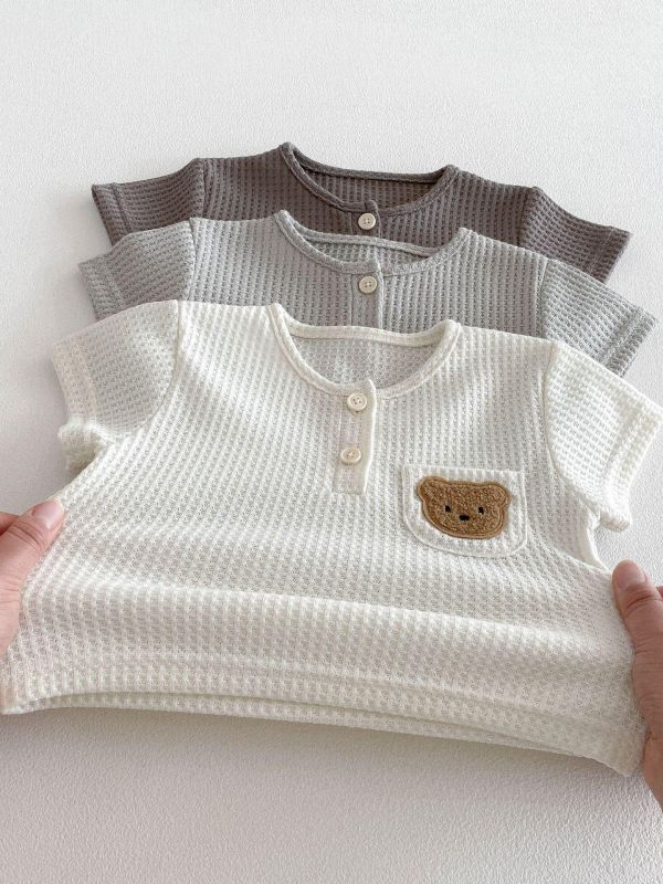 呆呆熊系列休閒薄款套裝 