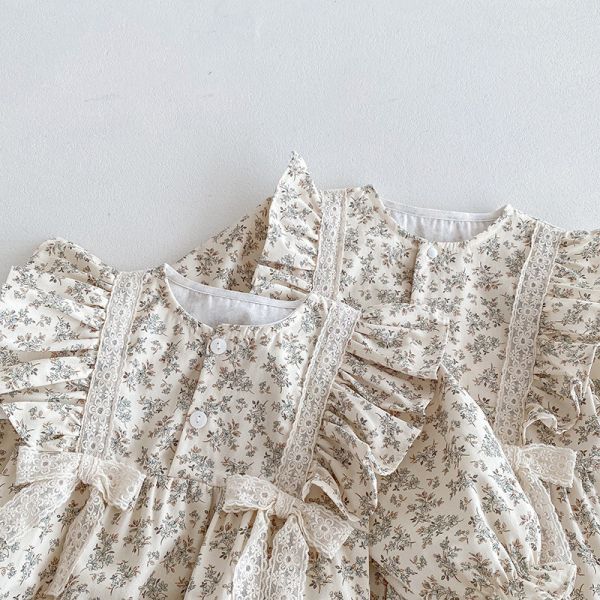 法式田園氣質姐妹裝｜附髮帶 