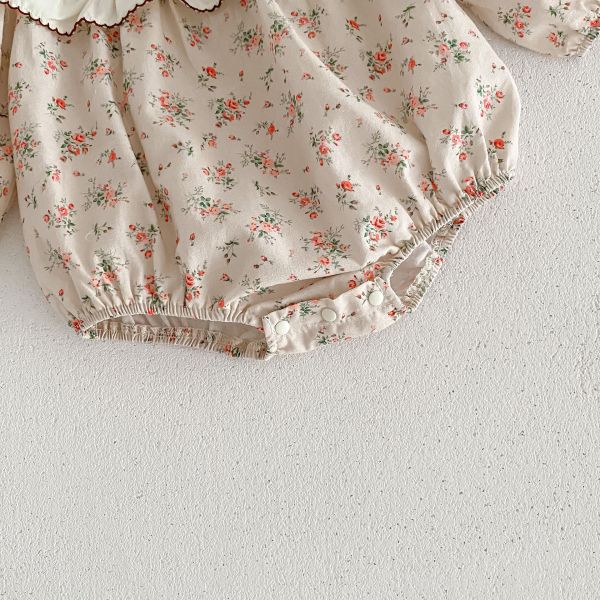 滿月公主花束包屁｜附帽 