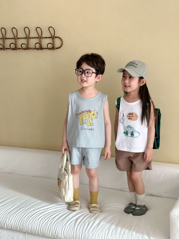 小恐龍出動！夏日圖案套裝 