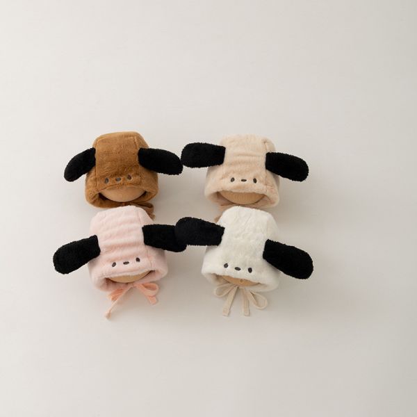 汪星人毛絨絨護耳帽 