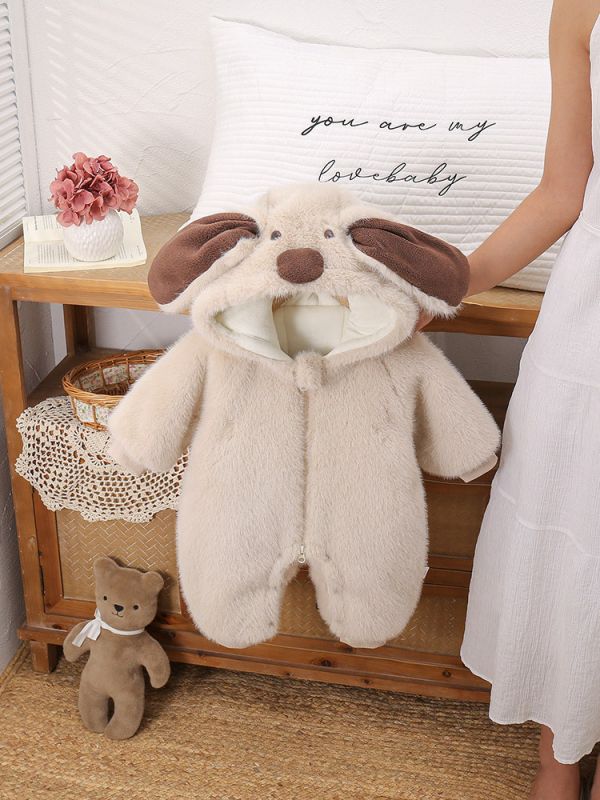 大耳狗狗毛毛外出服 