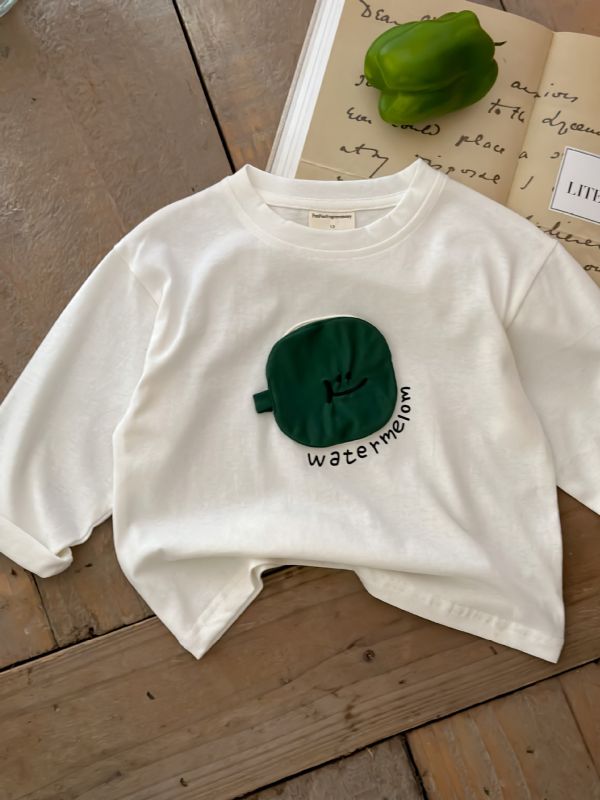 日系風！水果家族長tee 