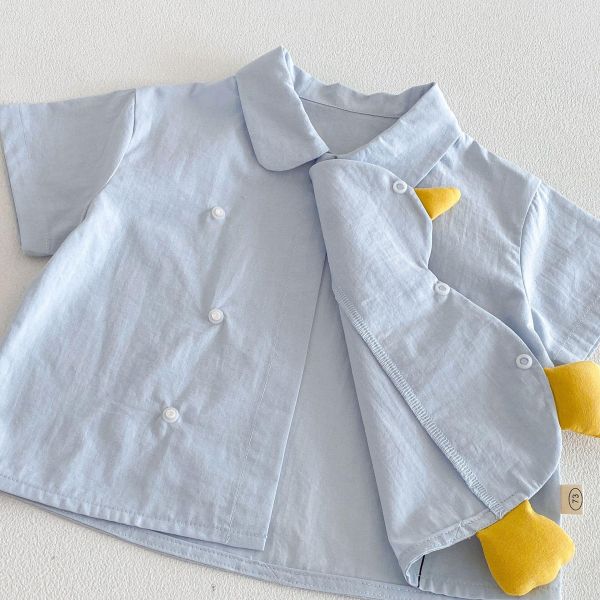 超萌立體企鵝襯衫 