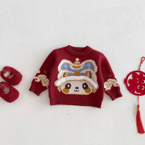 拜年大眼睛紅通通吊帶套組 