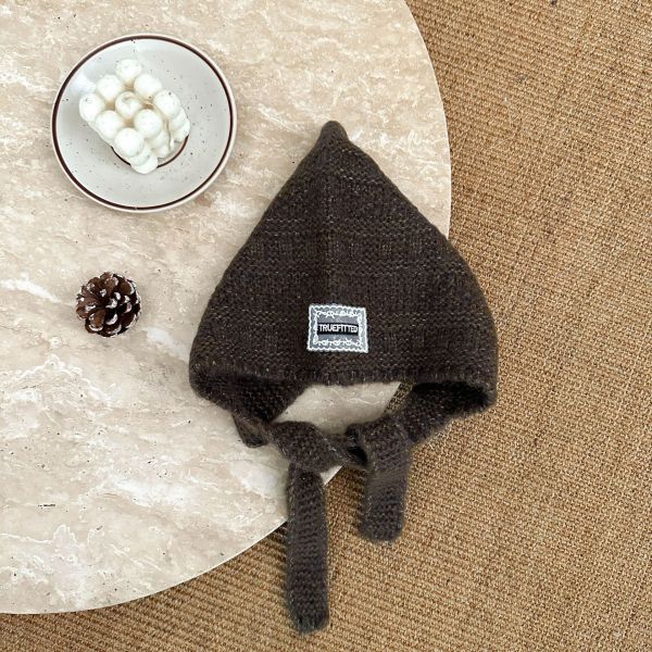 北歐精靈綁結毛帽 