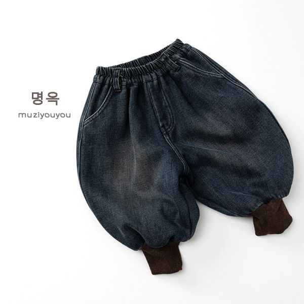 Good Luck 小熊口袋縮口褲 