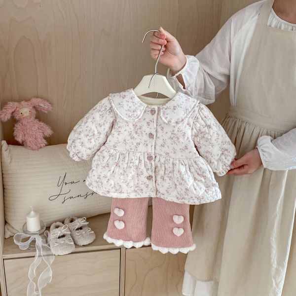 秋冬花語棉花糖保暖外套 