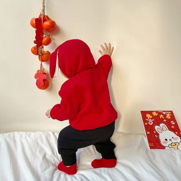 賀年寶寶！恭喜發財上衣 