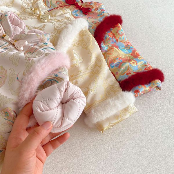 花開富貴中式澎紗賀年服 