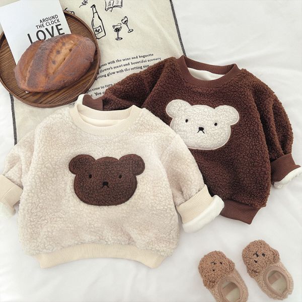 毛絨絨也可愛泰迪熊上衣 