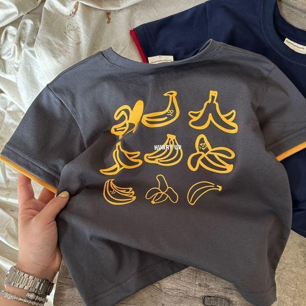 滿印香蕉蘋果上衣 