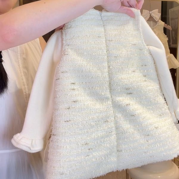 法式奶霜小公主背心裙 