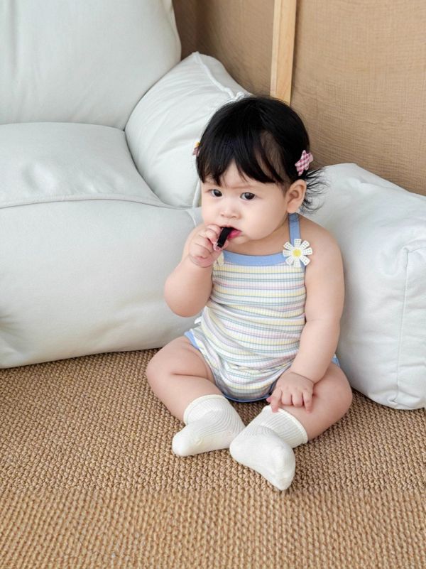 小雛菊的夏天吊帶包屁 