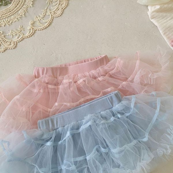 甜美周歲百搭蛋糕褲裙 