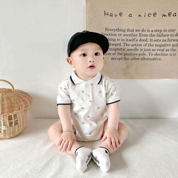 滿印船錨Polo領包屁 