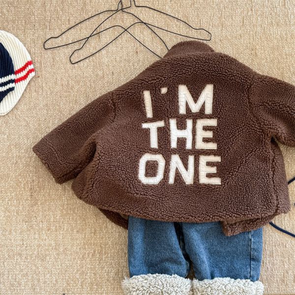 厚絨感I’M THE ONE 保暖外套 