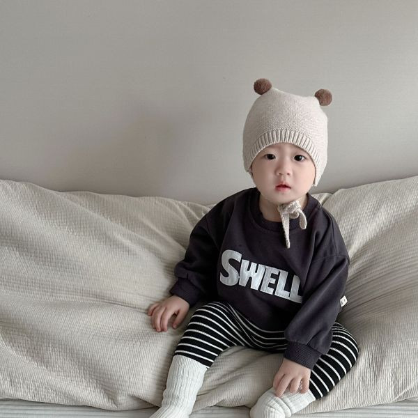 SWELL.字母圓領套裝 