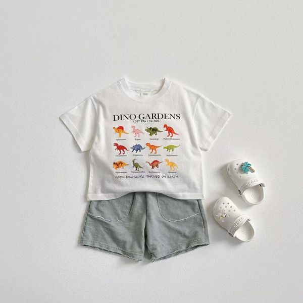 多款多色恐龍短tee 