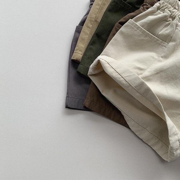 莫蘭迪色系百搭短褲 