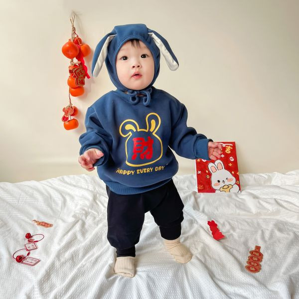 賀年寶寶！恭喜發財上衣 