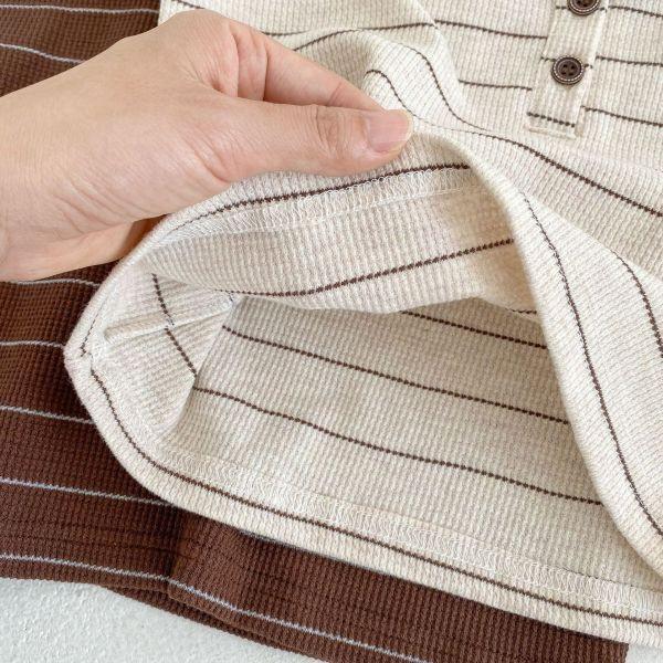 來一件夏日條紋套裝！ 