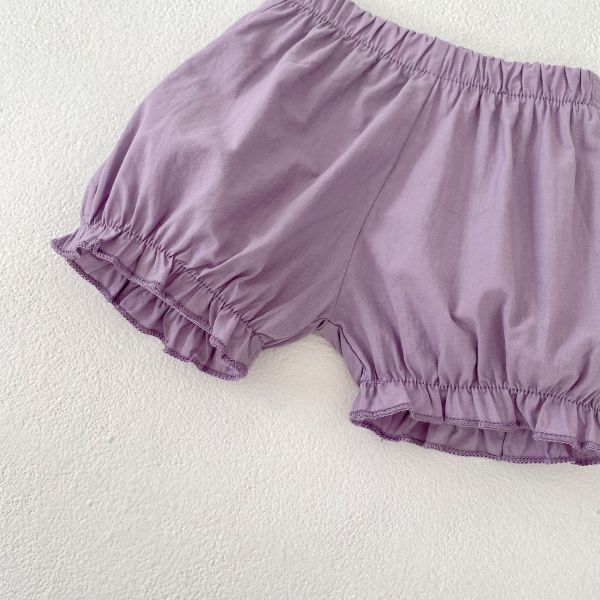 紫色浪漫花朵刺繡套裝 