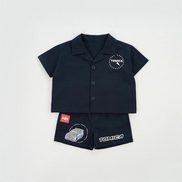 TOMICA挖土機短袖套裝 