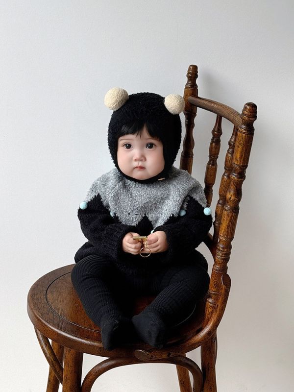 冬日小精靈款針織連衣裙 