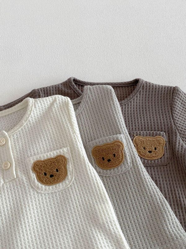 呆呆熊系列休閒薄款套裝 