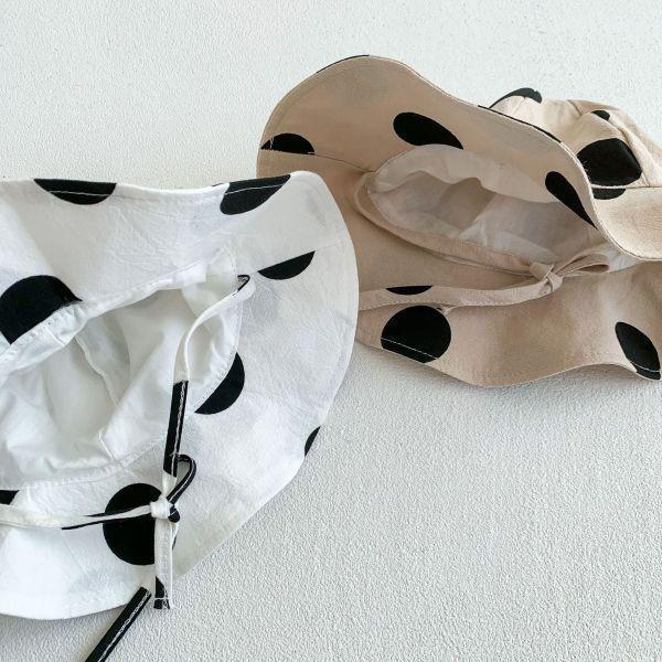 大波點寶貝袋吊帶爬服｜附帽 