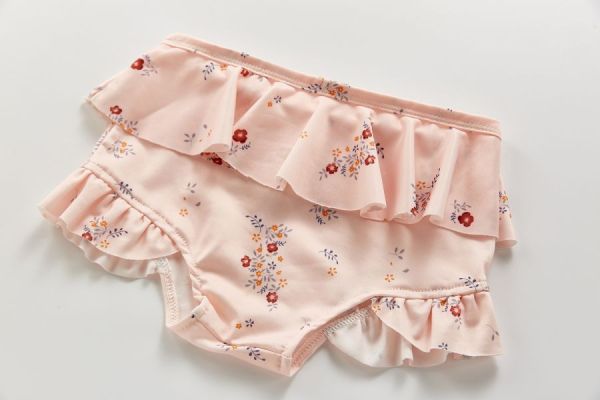 檸檬小碎花泳裝 